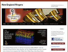 Tablet Screenshot of newenglandringers.org